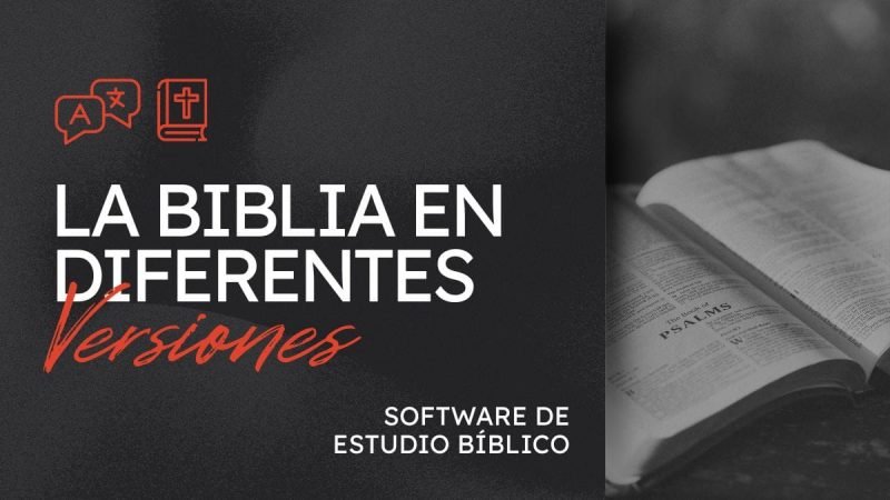 La biblia en diferentes versiones