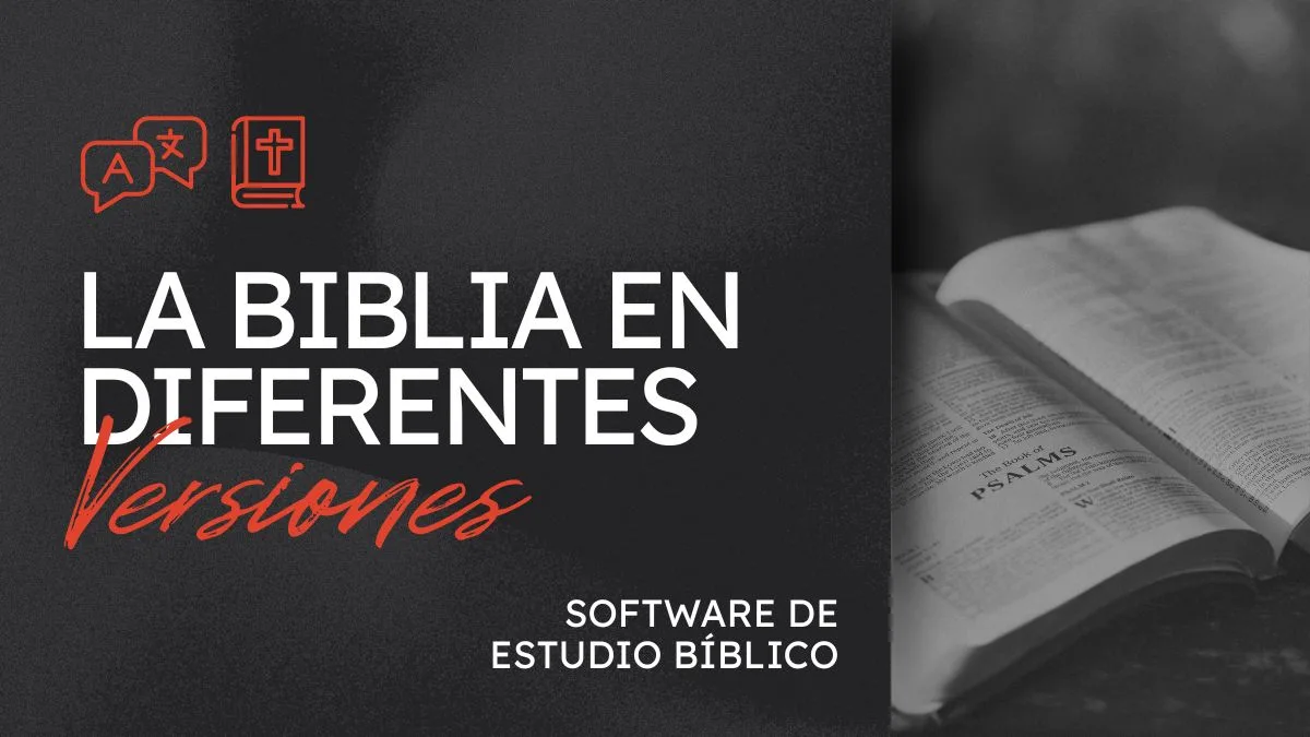 La biblia en diferentes versiones